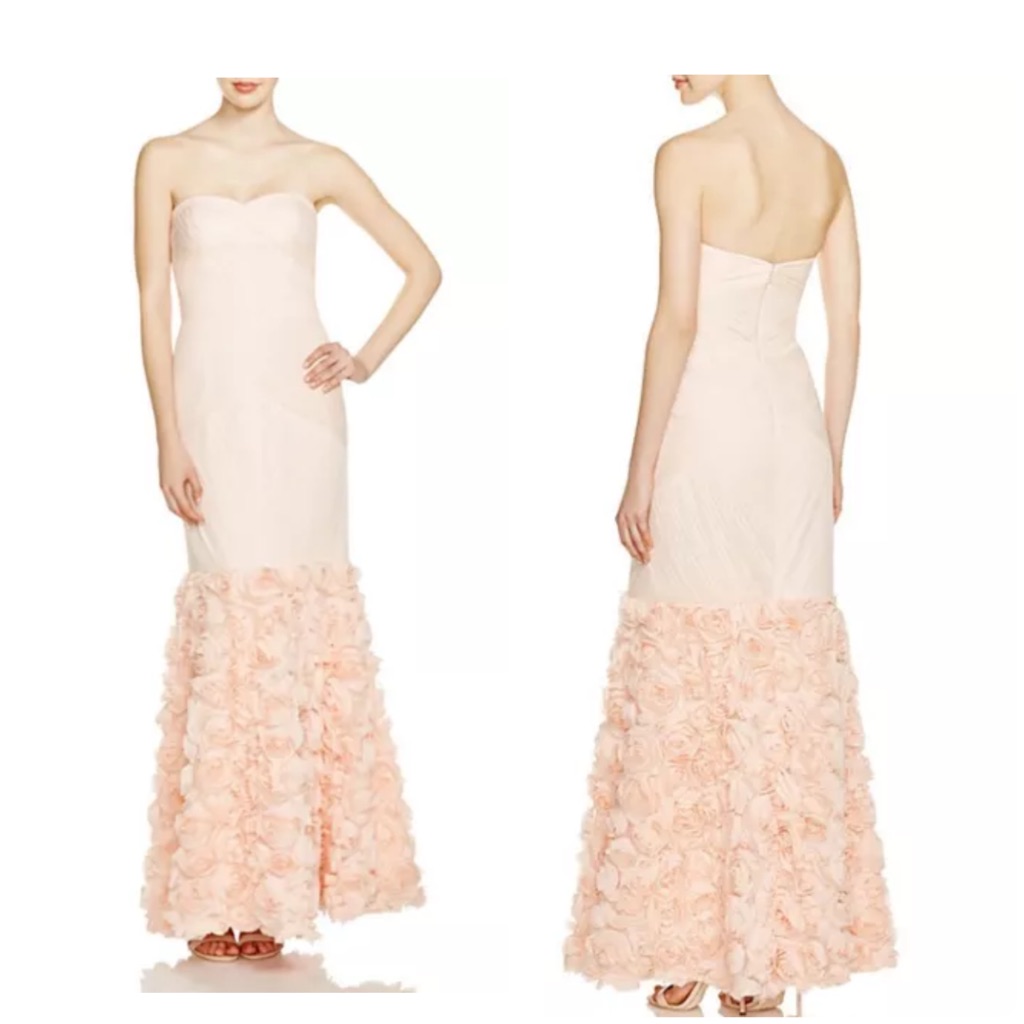 Js Collection Women’s Rosette Dress Sz 8 Pink